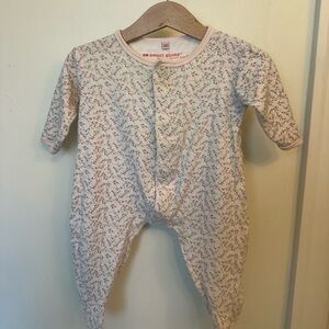 Magnificent Baby Pink Footies One Piece